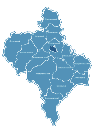 карта ивано-франковска
